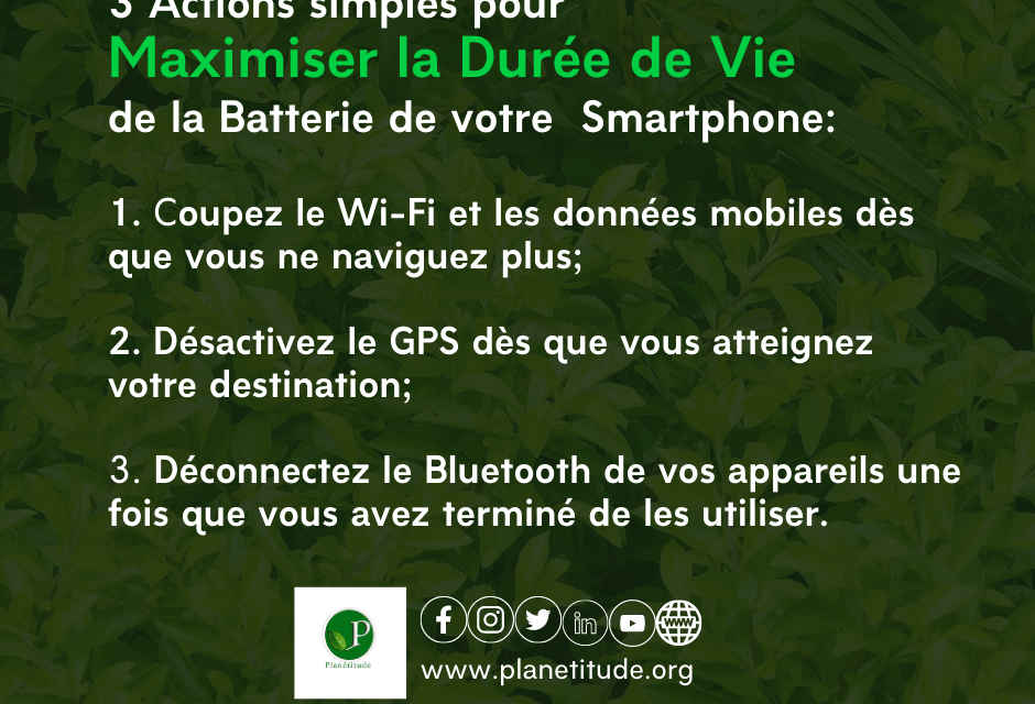 Maximisez la Durée de Vie de votre Batterie de Smartphone